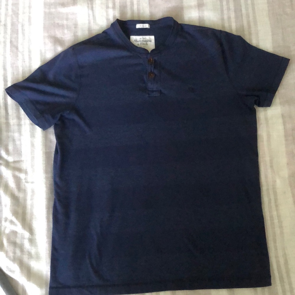 Blue Abercrombie &Fitch Shirt
